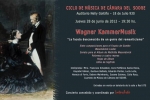 Recital Wagner en ciclo de Cámara del SODRE